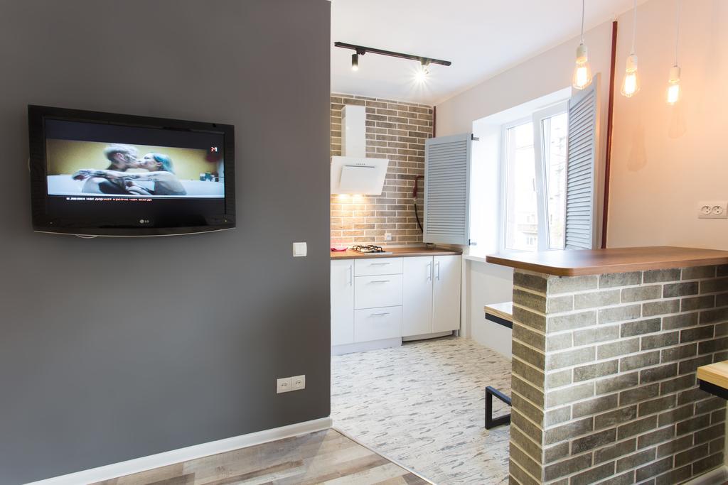 Loft Apartment Near Botanical Garden Kharkov Luaran gambar