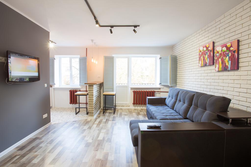 Loft Apartment Near Botanical Garden Kharkov Luaran gambar